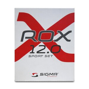 SIGMA SPORT ROX GPS 12.0 Sport Fahrradcomputer Set grau