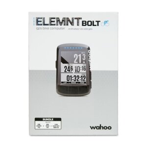 Wahoo Elemnt Bolt GPS Fahrradcomputer Bundle mit Sensoren