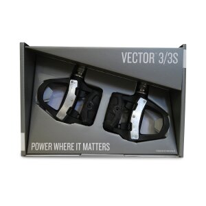 Garmin Vector 3S Plug&Play Wattmess-Pedalsystem mit einem Sensor schwarz