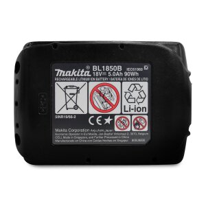 Makita bl1850b Akku Li-Ion 18 V/5 Ah (Ladezustandsanzeige inklusive)