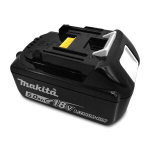 Makita bl1850b Akku Li-Ion 18 V/5 Ah (Ladezustandsanzeige inklusive)