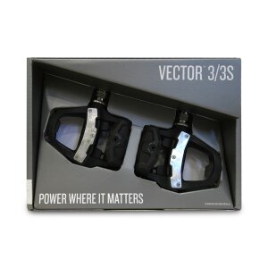 Garmin Vector 3 Plug & Play Wattmess-Pedalsystem mit Zwei Sensoren schwarz