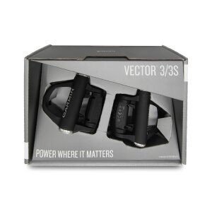 Garmin Vector 3 Plug & Play Wattmess-Pedalsystem mit Zwei Sensoren schwarz