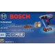 Bosch Professional GSB 18V-21 Akku Schlagbohrer + 2x2,0 Ah, 40tlg. Zubehör Set, L-BOXX