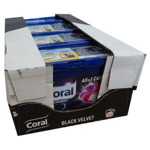Coral Allin1 Waschmittel Caps Black Velvet...