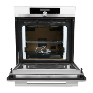 Siemens HM676G0W1 iQ700 Einbau-Elektro-Backofen mit Mikrowelle