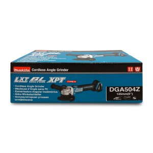 Makita DGA504Z Akku-Winkelschleifer 18 V (ohne Akku, ohne Ladegerät)