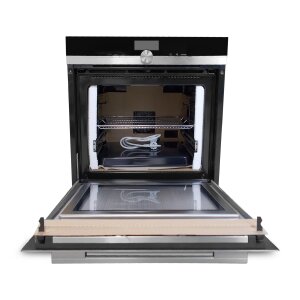 Siemens HM676G0S6 iQ700 Einbau-Elektro-Backofen mit Mikrowelle