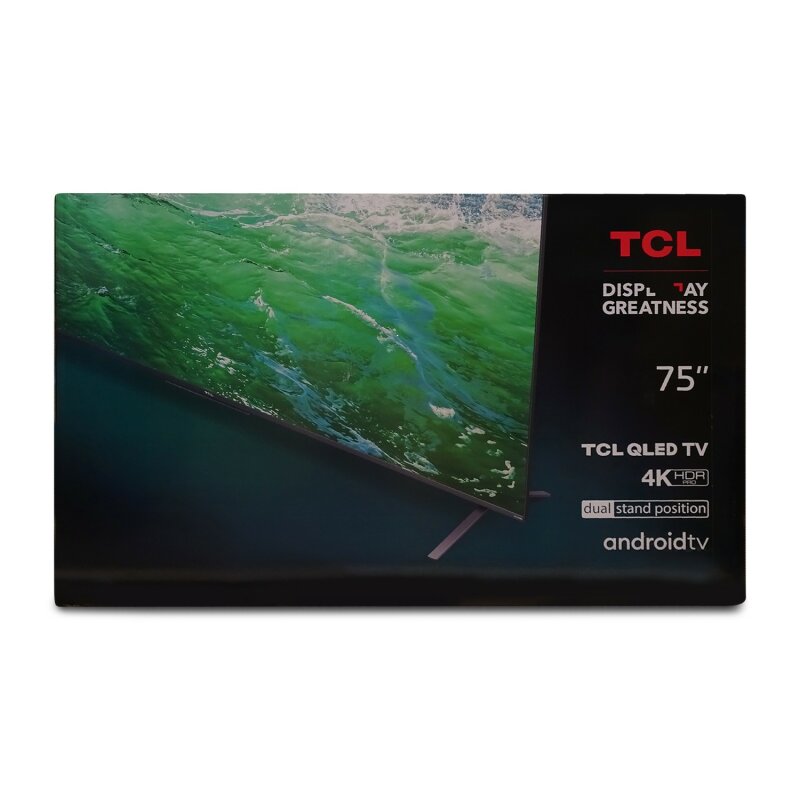 Refurbished - TCL 75C722  QLED-Fernseher, 4K Ultra HD, Smart-TV, Android TV
