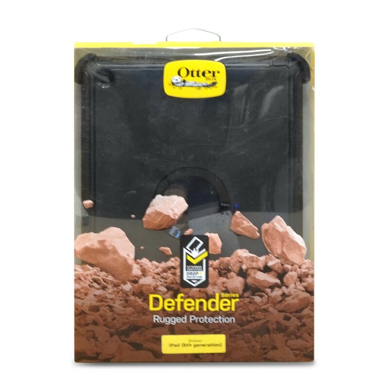 OtterBox 77-55876 Defender Schutzhülle schwarz - für Apple iPad 9.7 5. und 6. Gen.