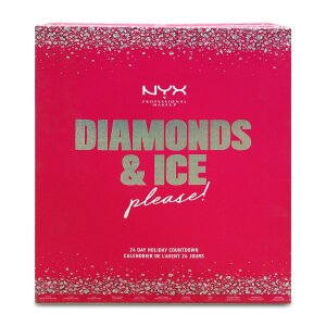 NYX Professional Makeup Diamonds and Ice Please Makeup Set, 24-teilig Adventskalender