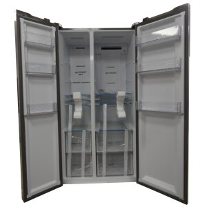 Haier HSR3918EN­PG Side-by-Side Kühl-Gerierkombination