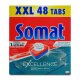 Somat Excellence, Spülmaschinen-Tabs, Multi-Aktiv, Großpackung, 48 Tabs