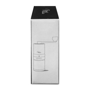 Milu Kaffeemühlen-Set 4-tlg. silber