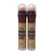 Maybelline New York Instant Anti-Aging Concealer 01 Beige Rosa set of 2 - 6.8ml x2