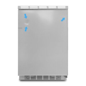Amica UKS16157 Unterbau - Kühlschrank mit Gefrierfach