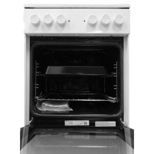Gorenje GE5A 22 WH Elektrostandherd mit Elektro-Edelstahl-Kochfeld