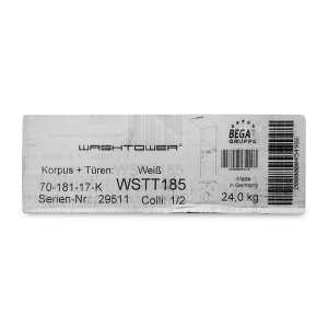 Verburg WSTT 185 Waschturm 650 mm