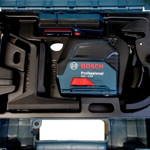 Bosch Professional Kreuzlinienlaser GCL 2-50 mit Empfänger LR6