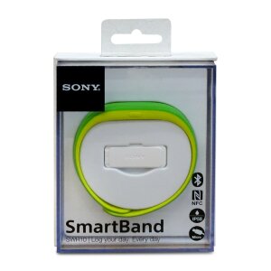 Sony SWR10 SmartBand gelb/grün limitierte Brazil Edition