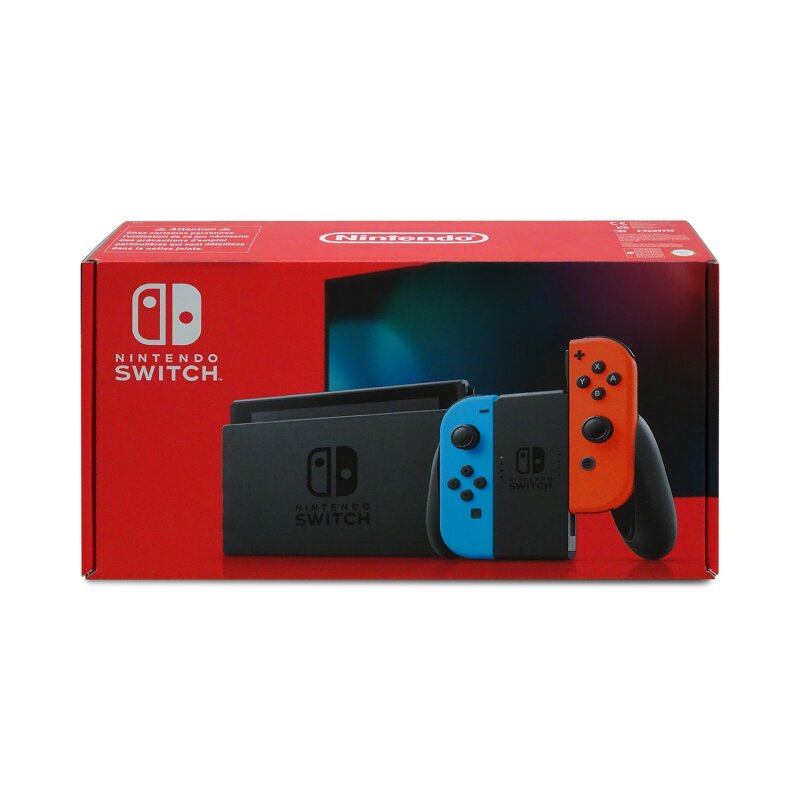Nintendo Switch neon rot/neon blau