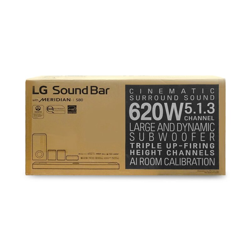 LG DS80QR Soundbar mit Subwoofer Dolby Atmos