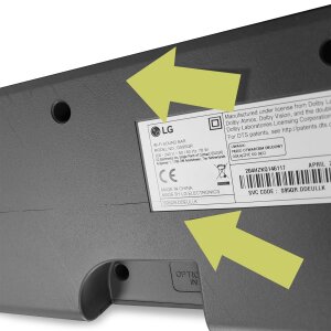 LG DS95QR Soundbar + Subwoofer + Surround