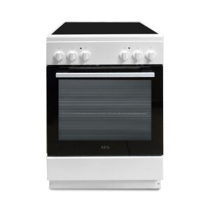 AEG CCB50080BW 50 cm Standherd mit Glaskeramik-Kochfeld