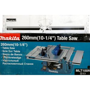 Makita MLT100NX1 Tischkreissäge 260 mm mit Untergestell