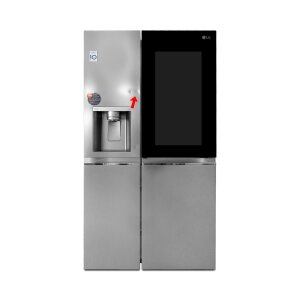 LG GSXV91BSAF Side-by-Side Kühlschrank