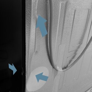 LG GMX844MCBF Side-by-Side Kühlschrank