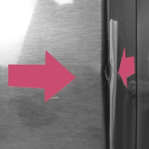 LG GSXV91MCAF Side-by-Side Kühlschrank mit InstaView