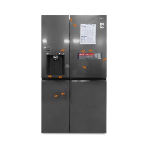 LG GSJV71MCLE Side-by-Side Kühlschrank