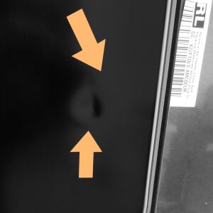 LG GMX844MCBF Side-by-Side Kühlschrank