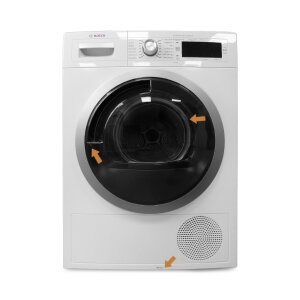 Bosch WTW875W0 Serie 8 Wärmepumpen-Trockner