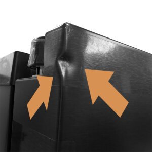 LG GSXV91MCAF Side-by-Side Kühlschrank mit InstaView