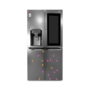 LG GMX844MCBF Side-by-Side Kühlschrank