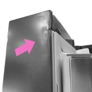 LG GMX844MCBF Side-by-Side Kühlschrank