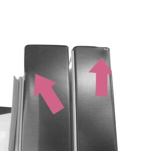 LG GMX844MCBF Side-by-Side Kühlschrank