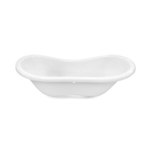 Home Deluxe Fama 176 x 74 cm weiß freistehende Badewanne