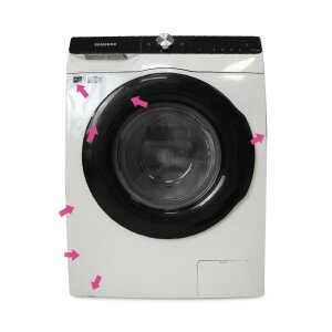 Einzelstück - Samsung WW90T504AAE/S2 Waschmaschine