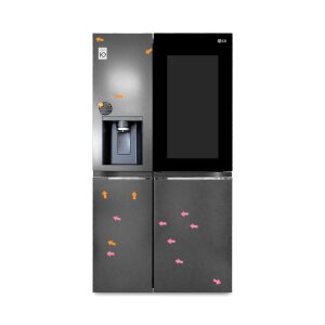 LG GSXV91MCAF Side By Side Kühlschrank