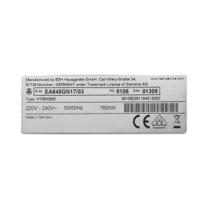 Siemens EA645GN17 iQ513 Kochfeld Elektro