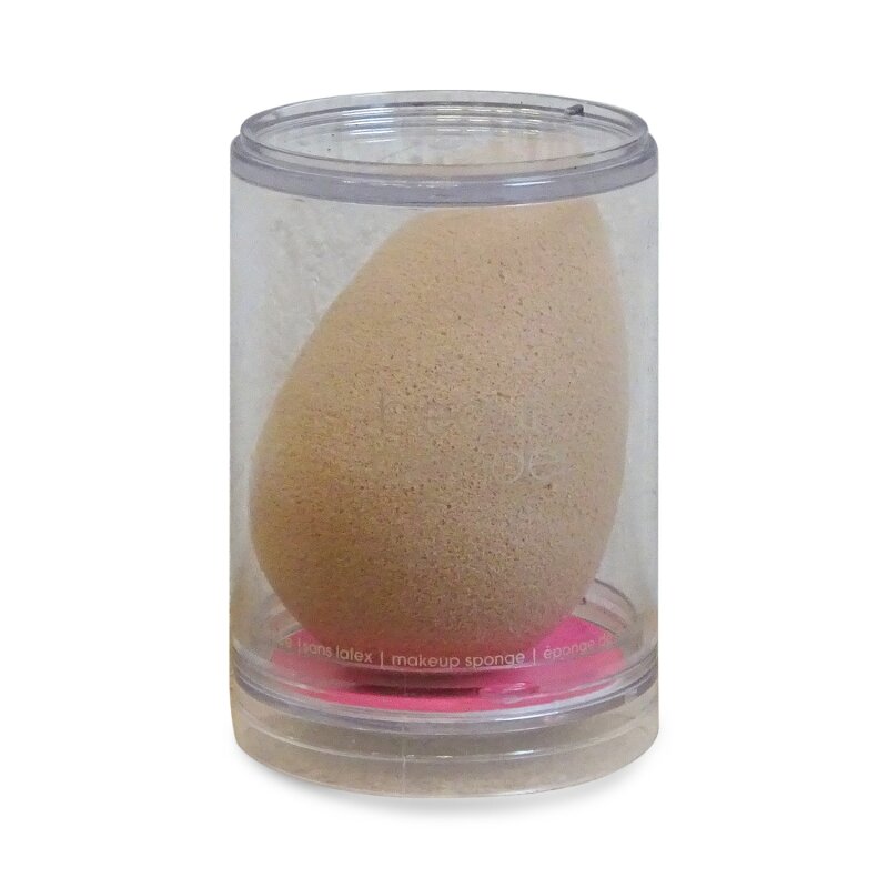 BeautyBlender Make up Nude Latexfrei Schwämmchen makellos für flüssige Grundierung Creme Puder Ei, Beige, 1 stück