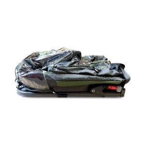 Taxxi Dog M dark grey/dark green Hundeanhänger