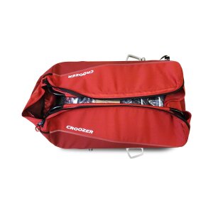 Croozer Cargo Kalle (2022) lava red Fahrrad-Lastenanhänger