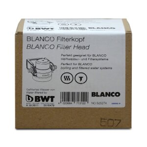 Blanco Evol-S PRO Küchenarmatur Hot- und Filtersystem 447mm schwarz matt (526634)
