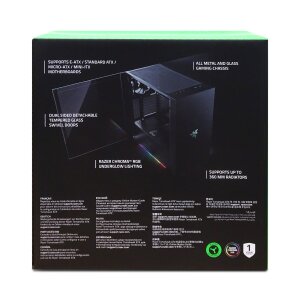 Razer Tomahawk Midi-Tower, RGB, Tempered Glass, mit Sichtfenster, E-ATX Gehäuse