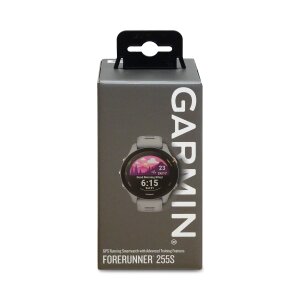 Garmin Forerunner 255 S GPS-Laufuhr in Hellgrau/ Schwarz