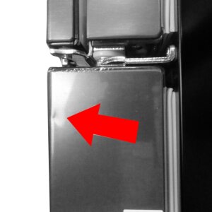 LG GMX844MCBF Side-by-Side Kühlschrank